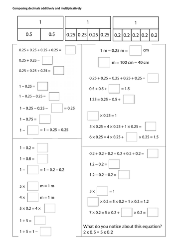 NCETM Composition & calculation: hundredths & thousandths (Topic 1.24)