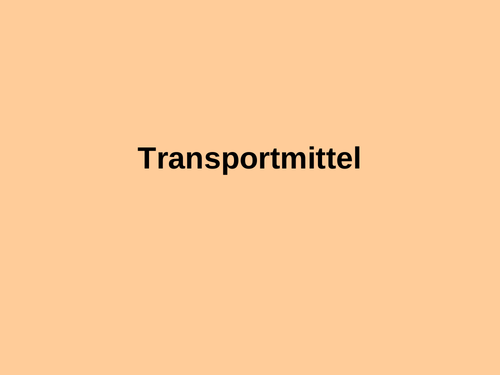 Transportmittel