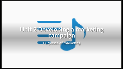 Developing a marketing campaign