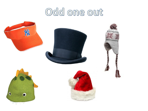 Odd One Out Listening and Talking Task