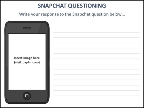 Snapchat Questioning