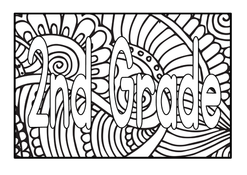 Mindfulness Coloring Pages For Kids - Printable Coloring Dolch Sight Words 2nd G