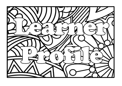 Mindfulness Coloring Pages For Kids - Printable Coloring IB PYP learner profile