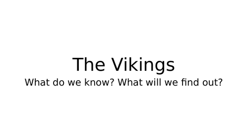 The Vikings in Scotland