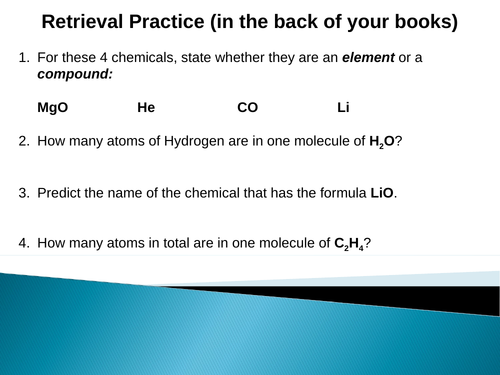 AQA GCSE Chemistry - Atomic Structure and the Periodic Table