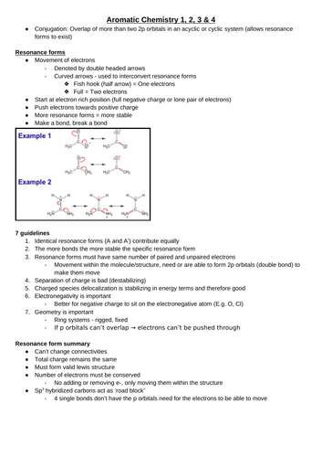 Aromatic Chemistry