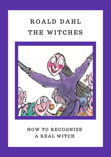 Roald Dahl Day English The Witches Activity Reading & Writing Task  Halloween