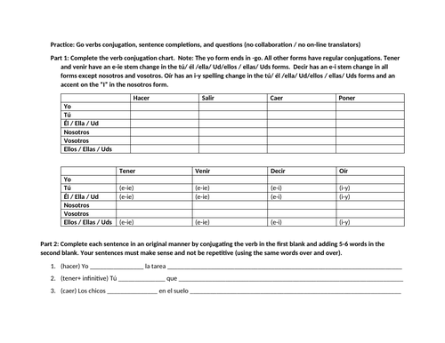 go-verbs-worksheet-spanish-teaching-resources