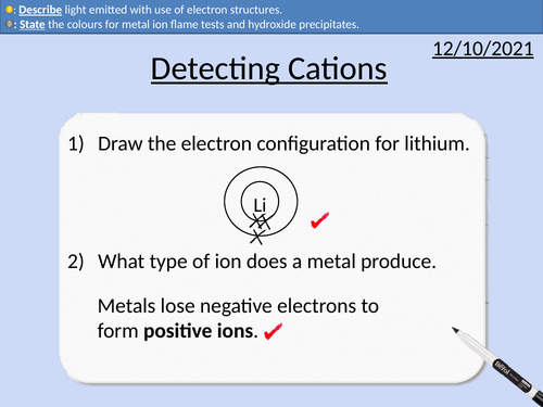 GCSE Chemistry: Detecting Cations