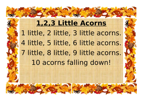 little-acorns-song-teaching-resources