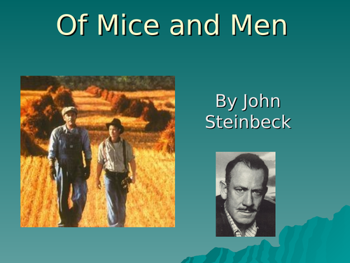 Of Mice and Men Powerpoint