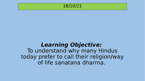 Hinduism: Sanatana Dharma