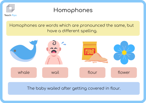 Homophones