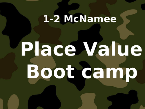 Place Value Bootcamp PPT