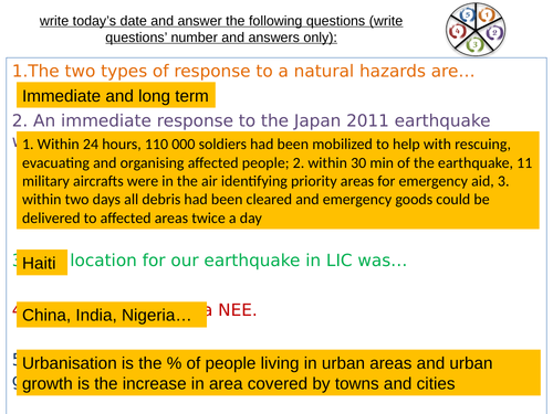 AQA GCSE tectonics: monitoring, prediction, protection, planning