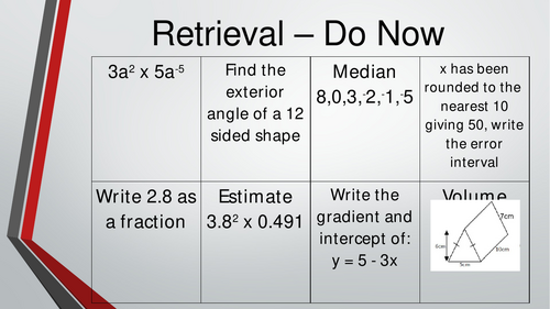 Edexcel GCSE Foundation Unit 10 - Transformations
