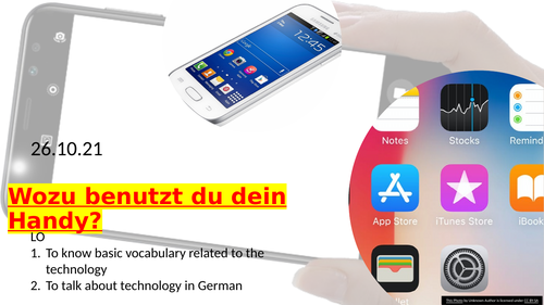 German | Mein Handy | Technology topic