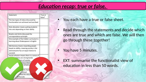 GCSE sociology [WJEC]- class and differentiation.