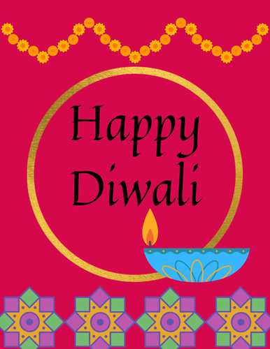 Diwali Poster/Bulletin Board Ideas/Deepavali