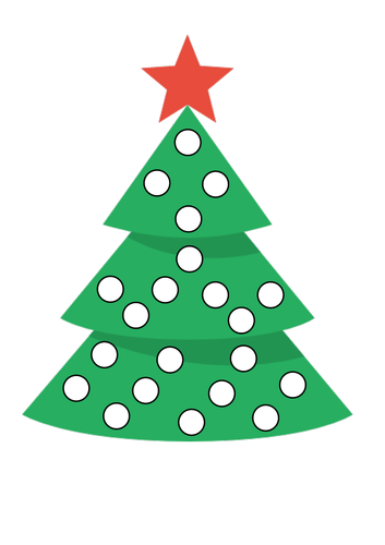 Pom Pom Christmas Tree