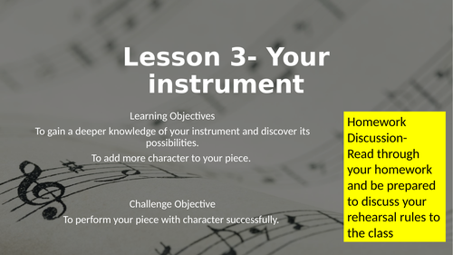 Year 9 Solo Performance Unit