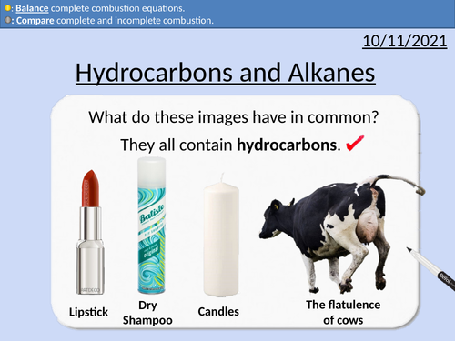 GCSE Chemistry: Alkanes
