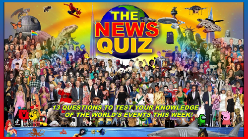 The News Quiz 8th - 15th November 2021 Form Tutor Time Current Affairs