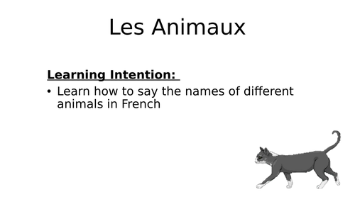 Les Animaux - French Pets