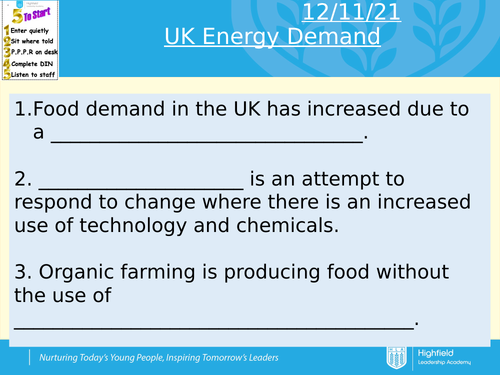 Paper 2C UK Energy Demand