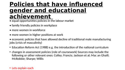 Social class and education - Sociology