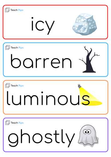 Space Adjectives Activity Pack