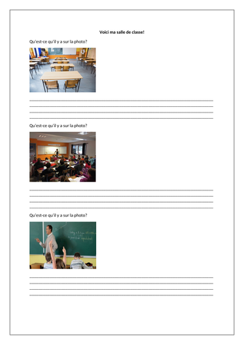 Dynamo 1 - Module 1 - Voici ma salle de classe! - Page 13 - Picture Description