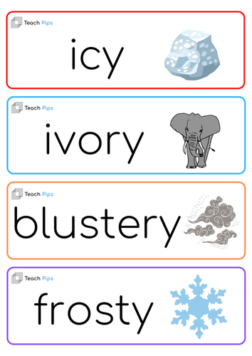 Arctic Adjectives Activity Pack