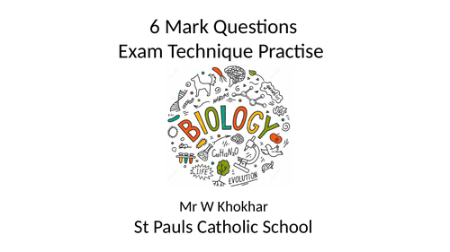 OCR/AQA GCSE Biology Exam Practice - 6 Mark Questions Analysis