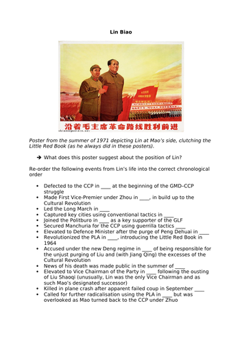 Mao's China: Lin Biao Revision