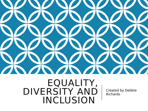 PowerPoint Equality and Diversity