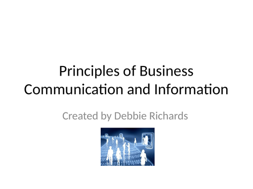 Principles of Business and Information