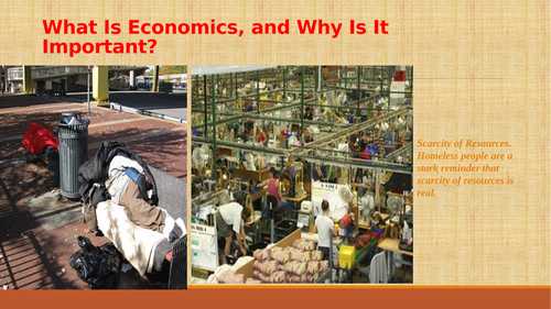 Meaning of Economics and why we study it