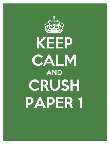 Ib Literature Paper 1 Tips