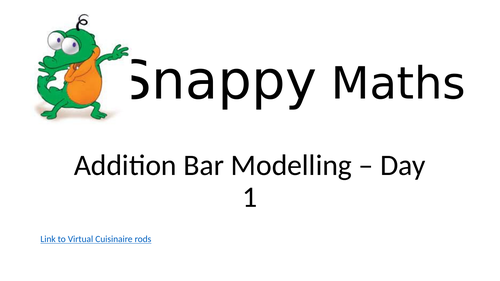 Bar Models to show addition