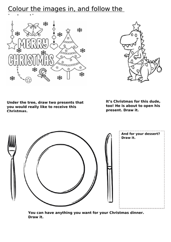 Christmas Colouring Sheets