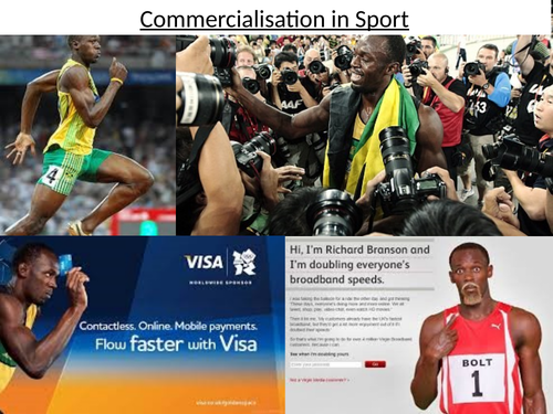 AQA A Level PE - Commercialisation Lesson Pack