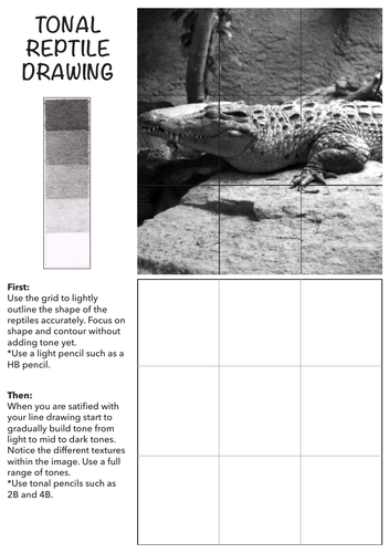 Tonal reptile worksheet