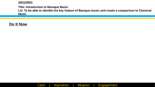 Introduction to Baroque