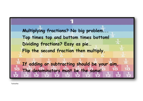 Fractions Rhyme