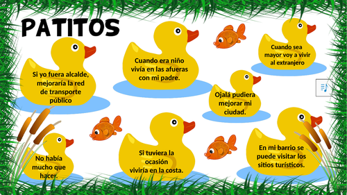 Spanish Patitos Timed Translation