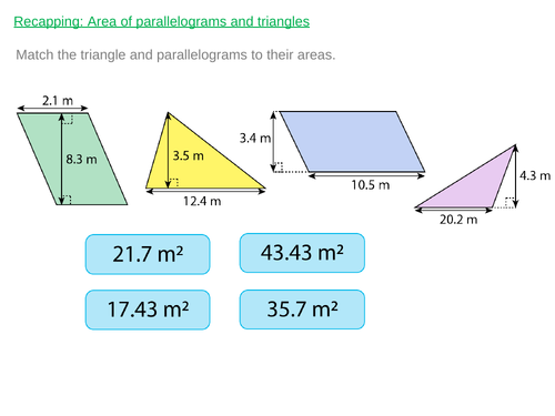 Area of a circle