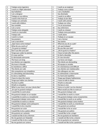 100 paired translations viva 3 module 2