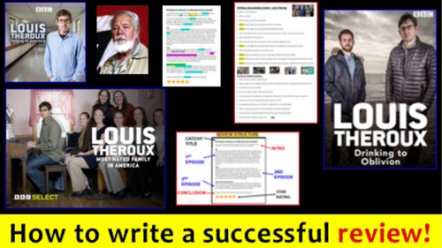 Writing a review - Louis Theroux (FUNCTIONAL ENGLISH)