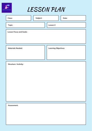 Lesson Plan Template | Teaching Resources